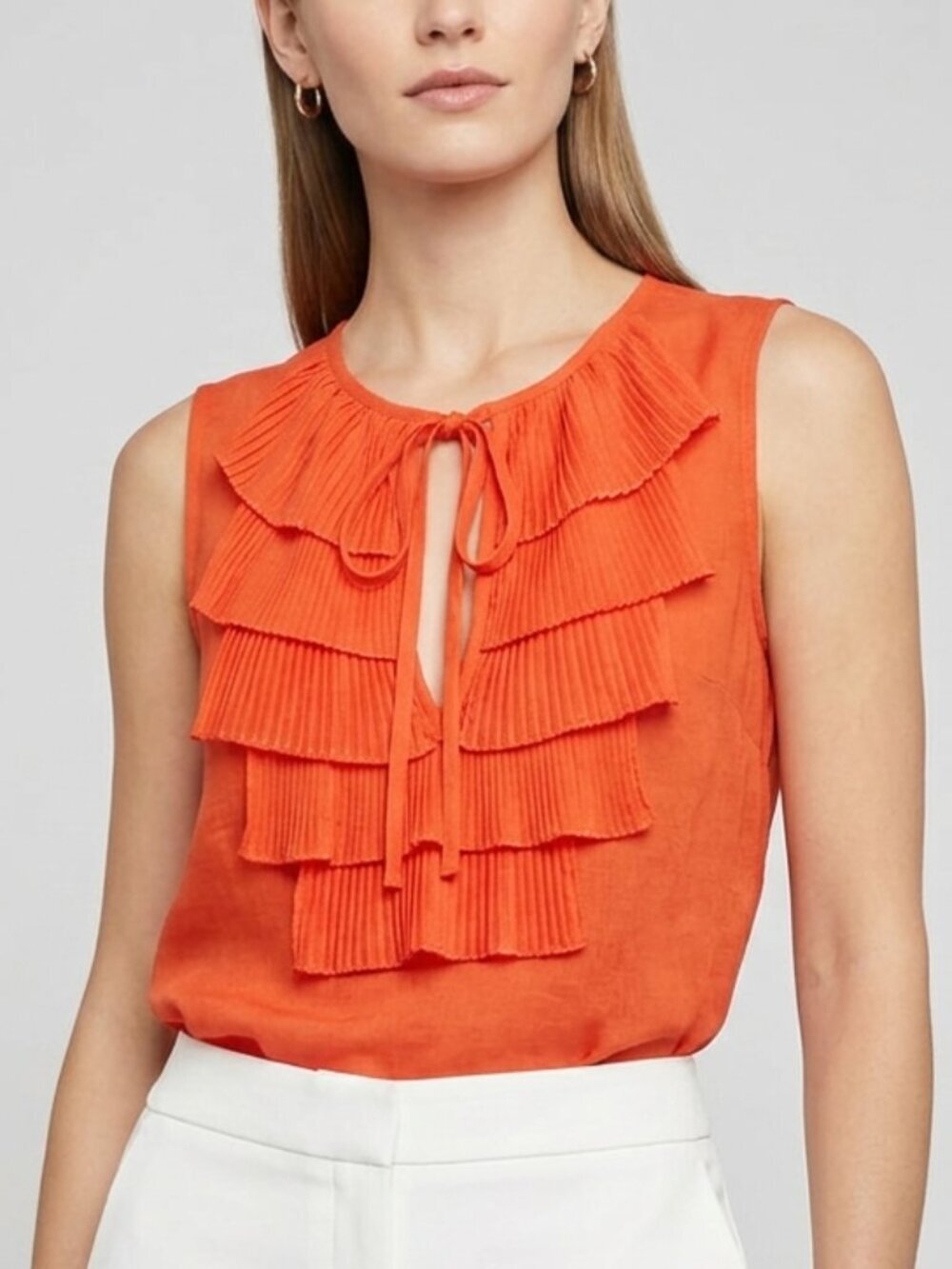 BCBGMAXAZRIA Nettie Sleeveless Blouse